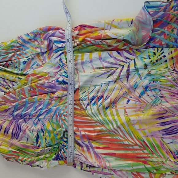 Parker Halle Maxi Ruffled Dress Palmetto 2 - Picture 9 of 12